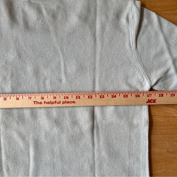 ESCADA MARGARETHA LEY CASHMERE SILK SWEATER FLORAL COQUETTE LUXURY VINTAGE S - Picture 7 of 11